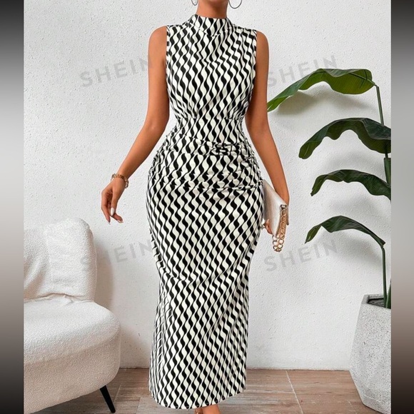 Office Midi Dress - Picture 2 of 3